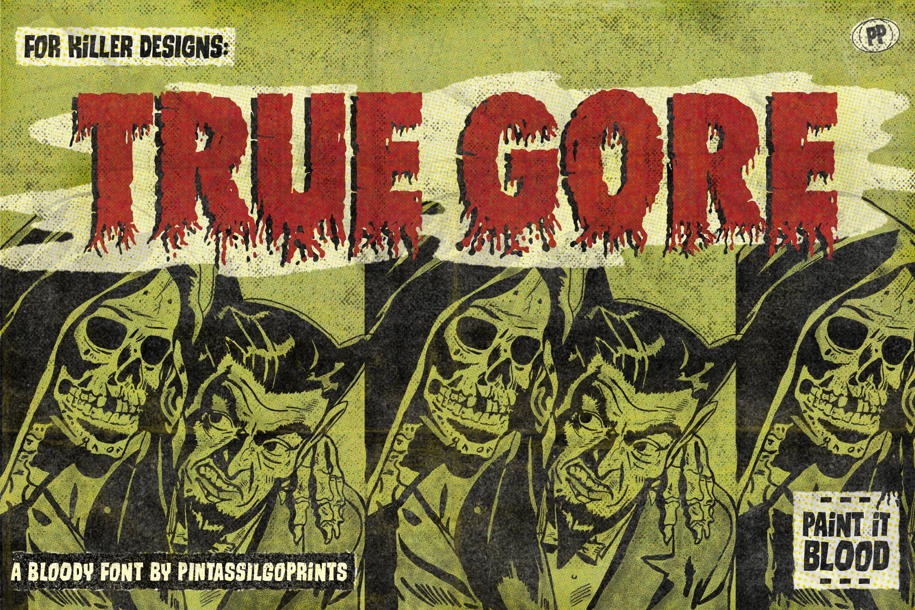 New! True Gore, For killer designs cover image.