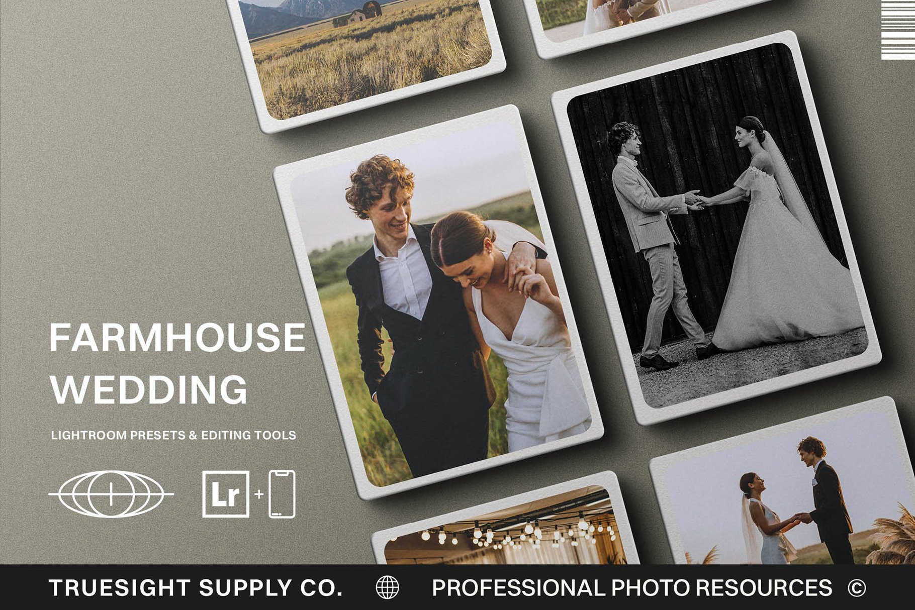 Farmhouse Wedding - Lightroom Presetcover image.