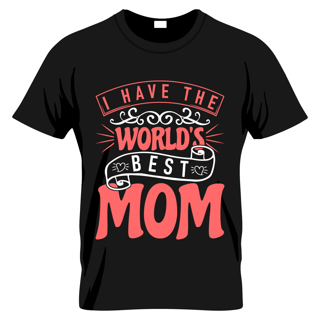 The world best mom t shirt cover image.