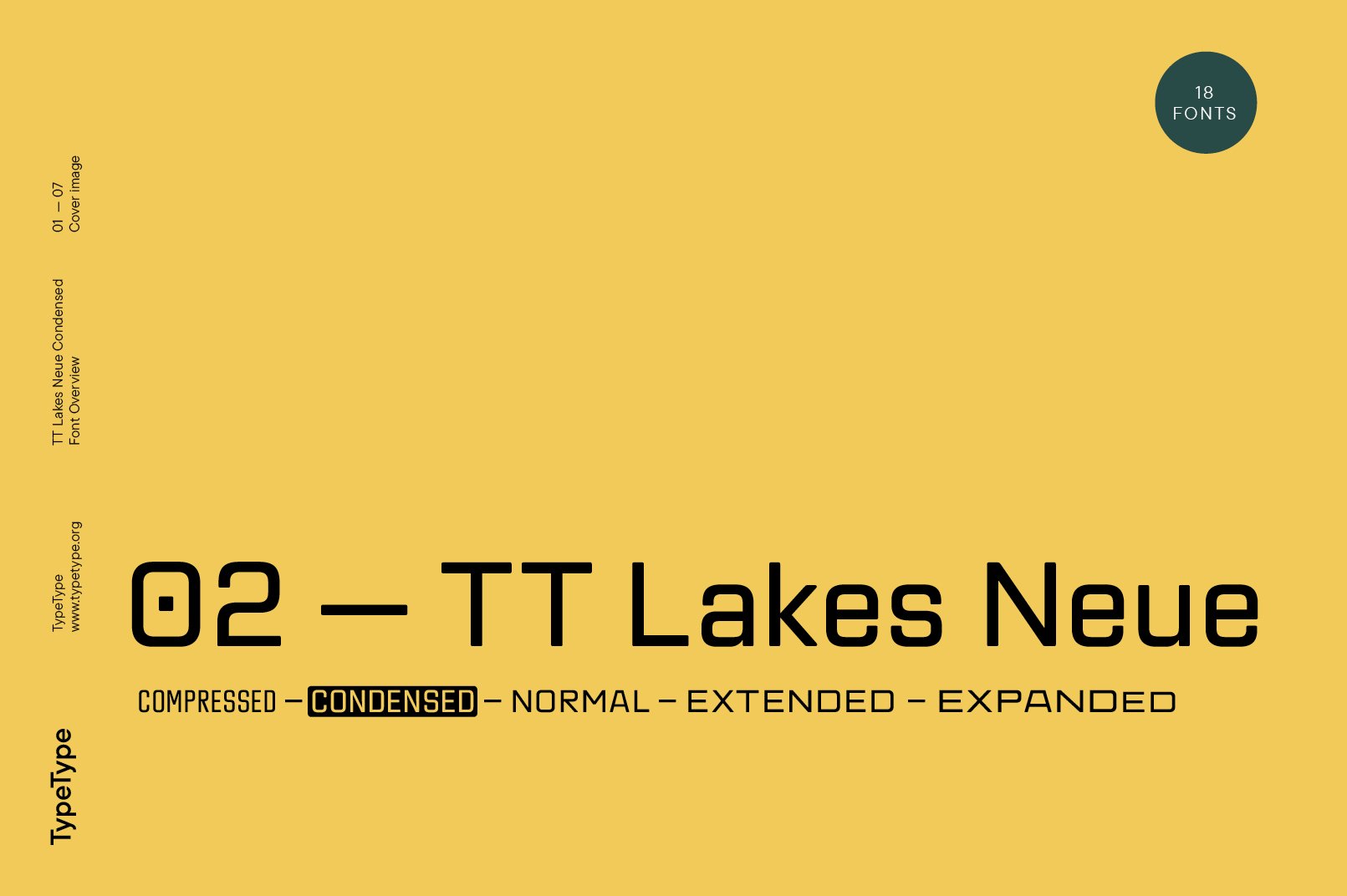 TT Lakes Neue Condensed: 60% off! cover image.