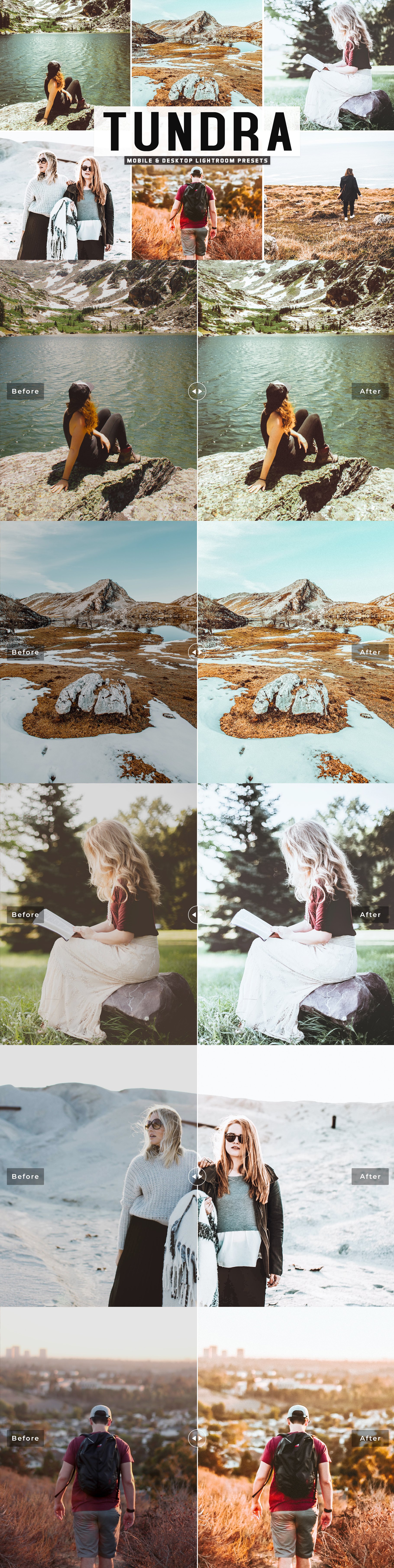 Tundra Lightroom Presets Packcover image.