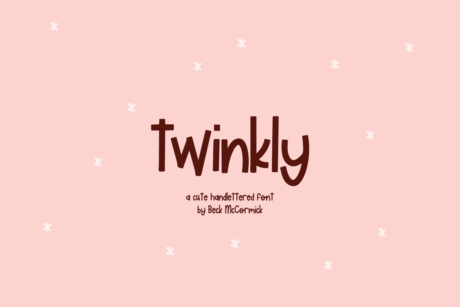 Twinkly Semi-Script Font cover image.