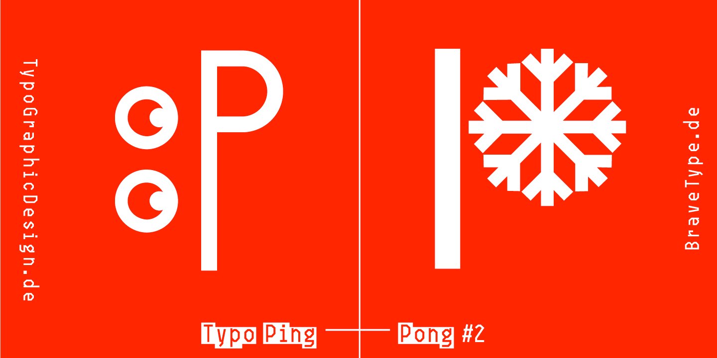 typo ping pong 2 font sample by typo graphic design 2 271