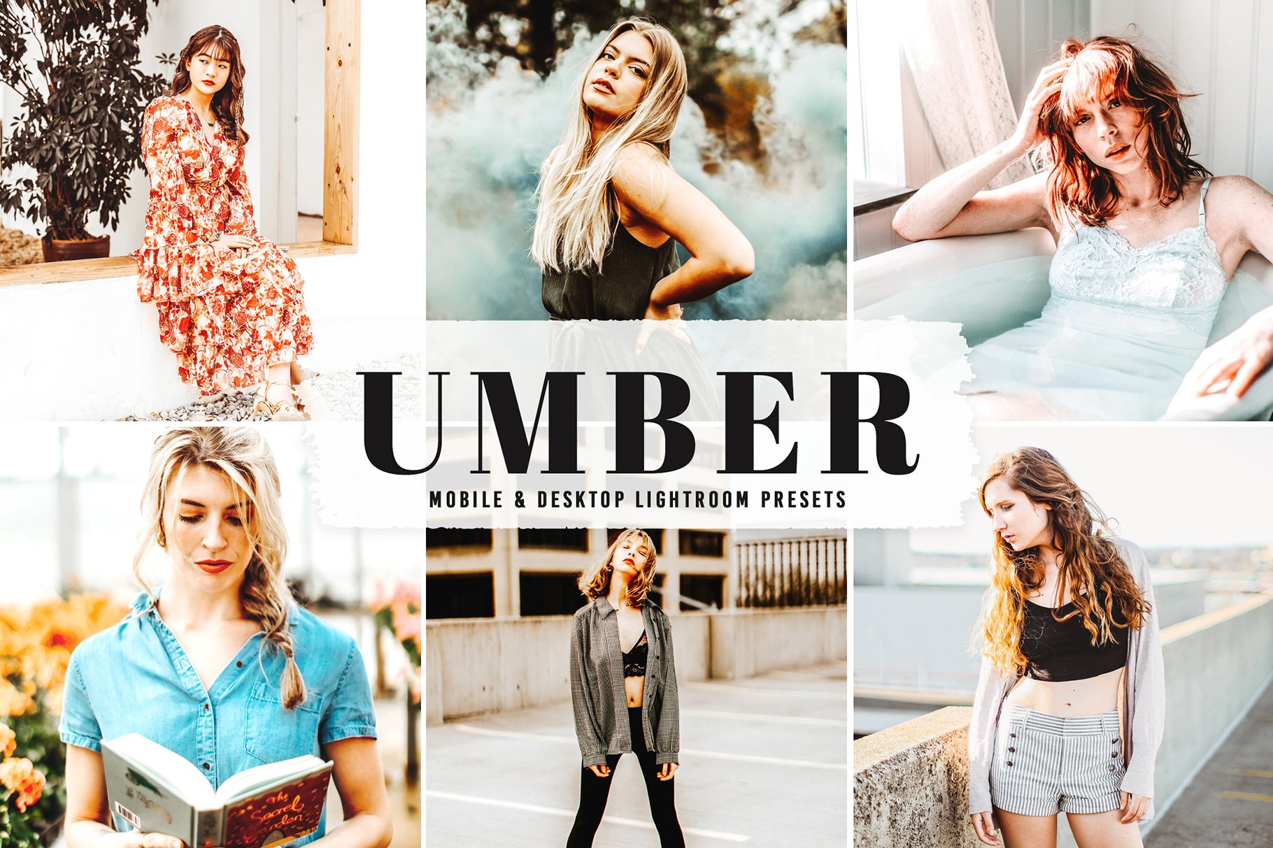 Umber Pro Lightroom Presetscover image.