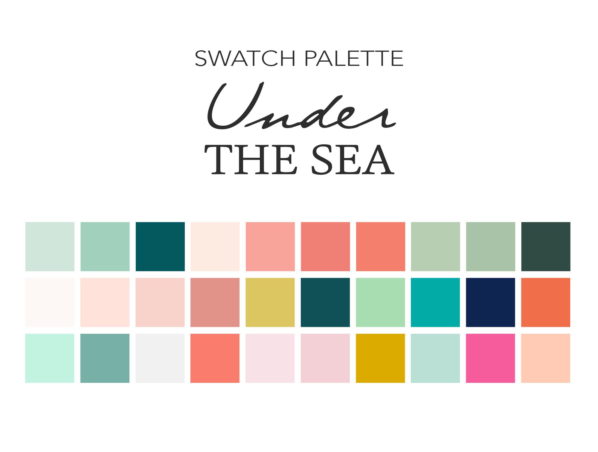 Procreate Color Palette Swatchescover image.