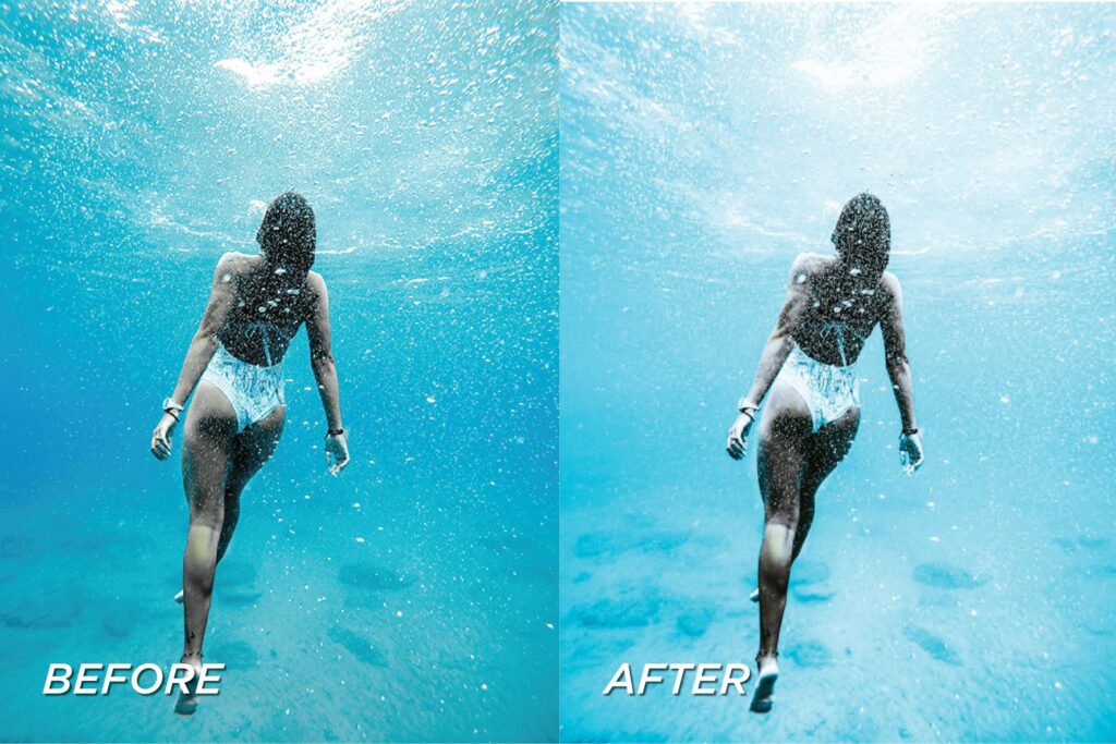 5 Underwater Lightroom Presets MasterBundles