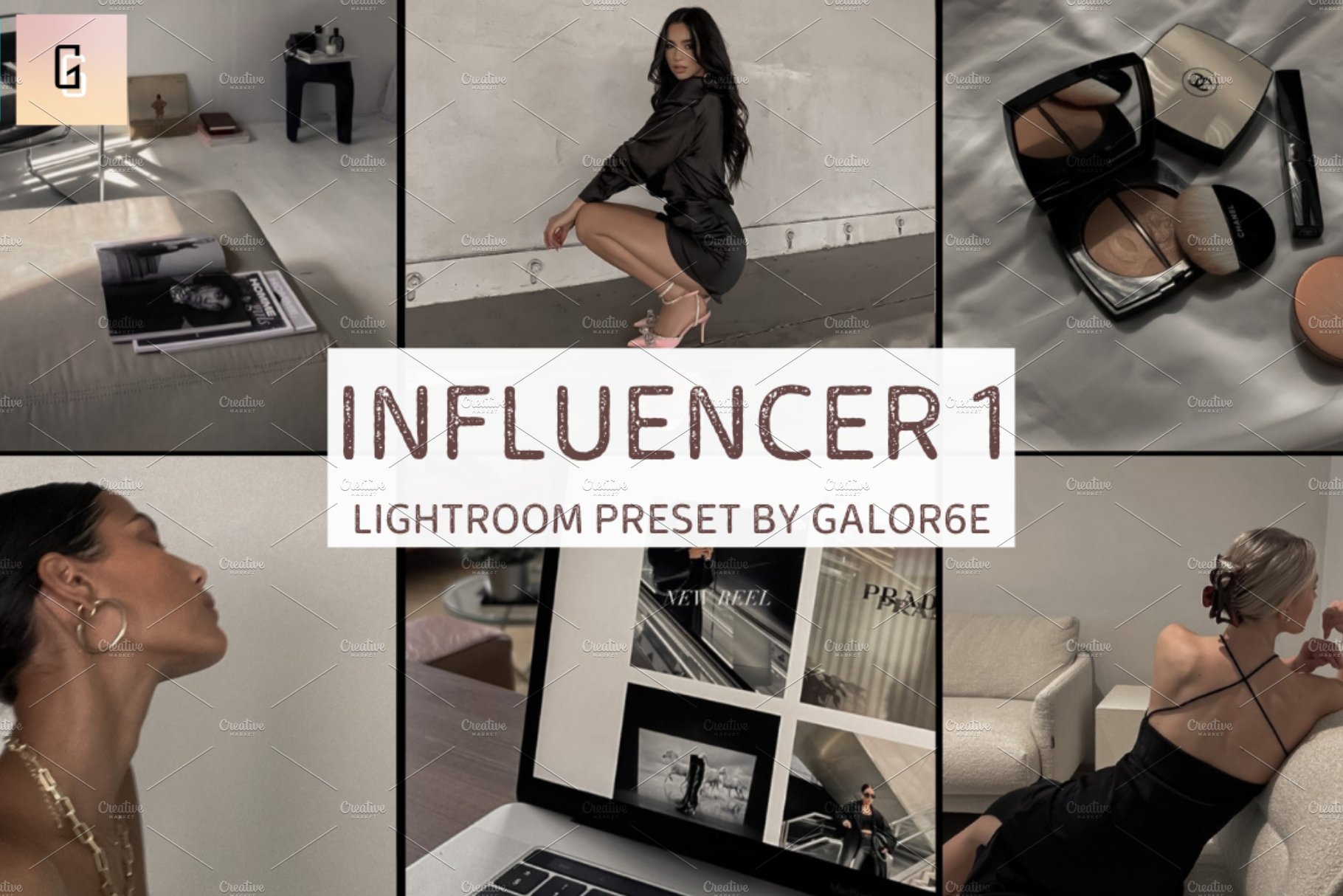 Lightroom Preset INFLUENCER GALOR6Ecover image.