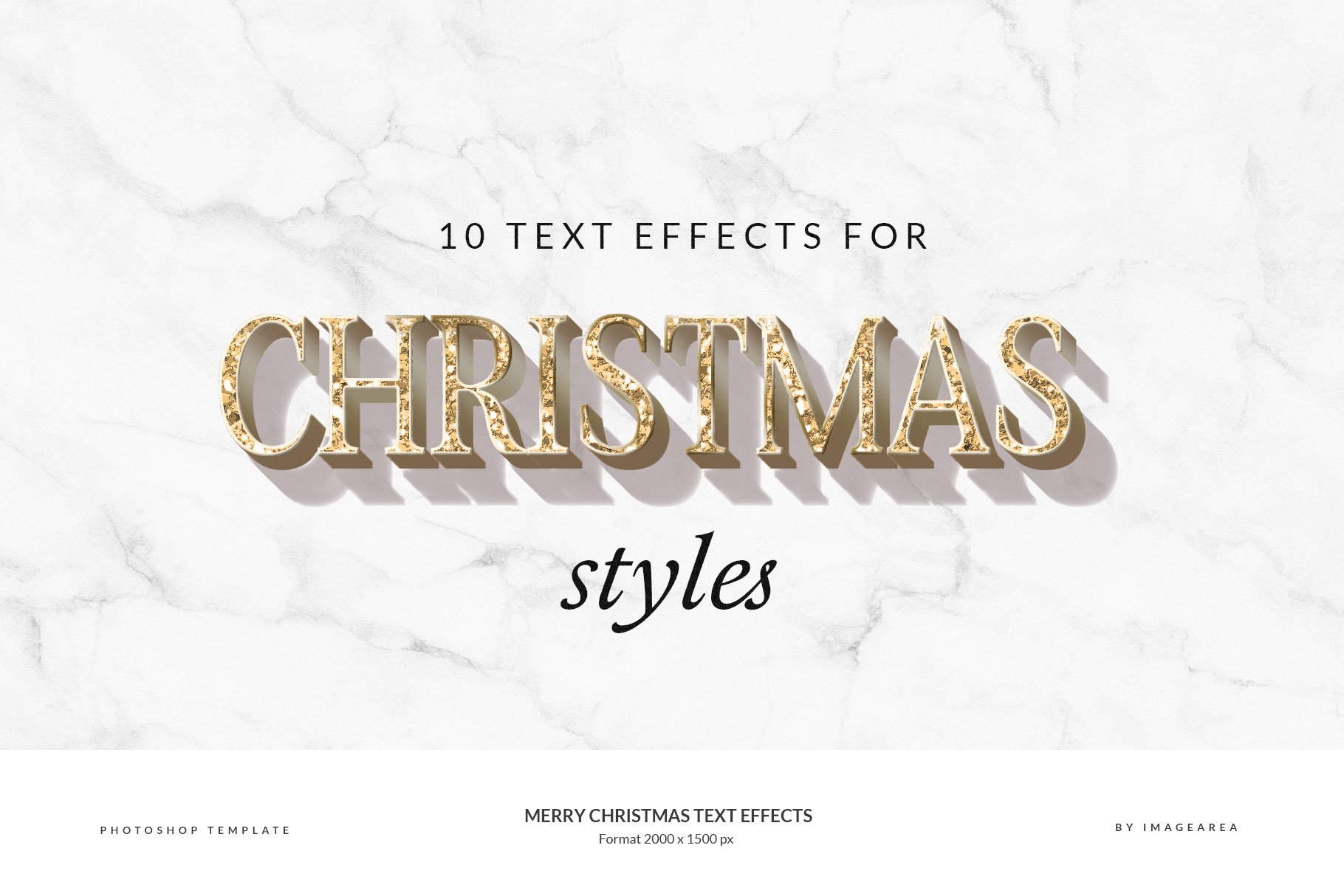 Christmas Text Effectspreview image.