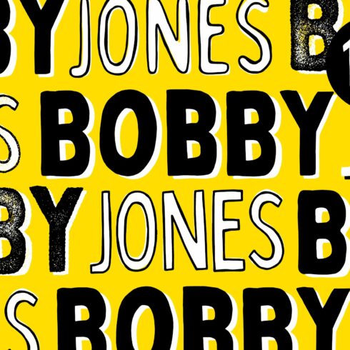 Bobby Jones - 16 Fonts cover image.