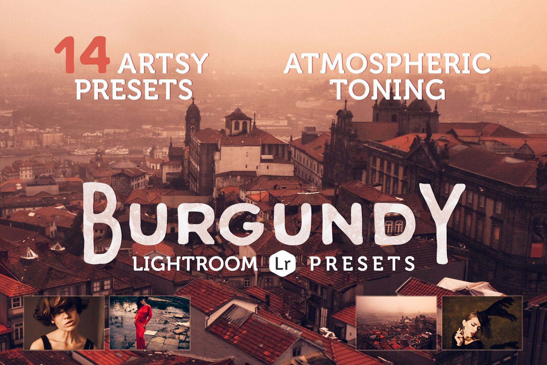 Burgundy Lightroom Preset Packpreview image.