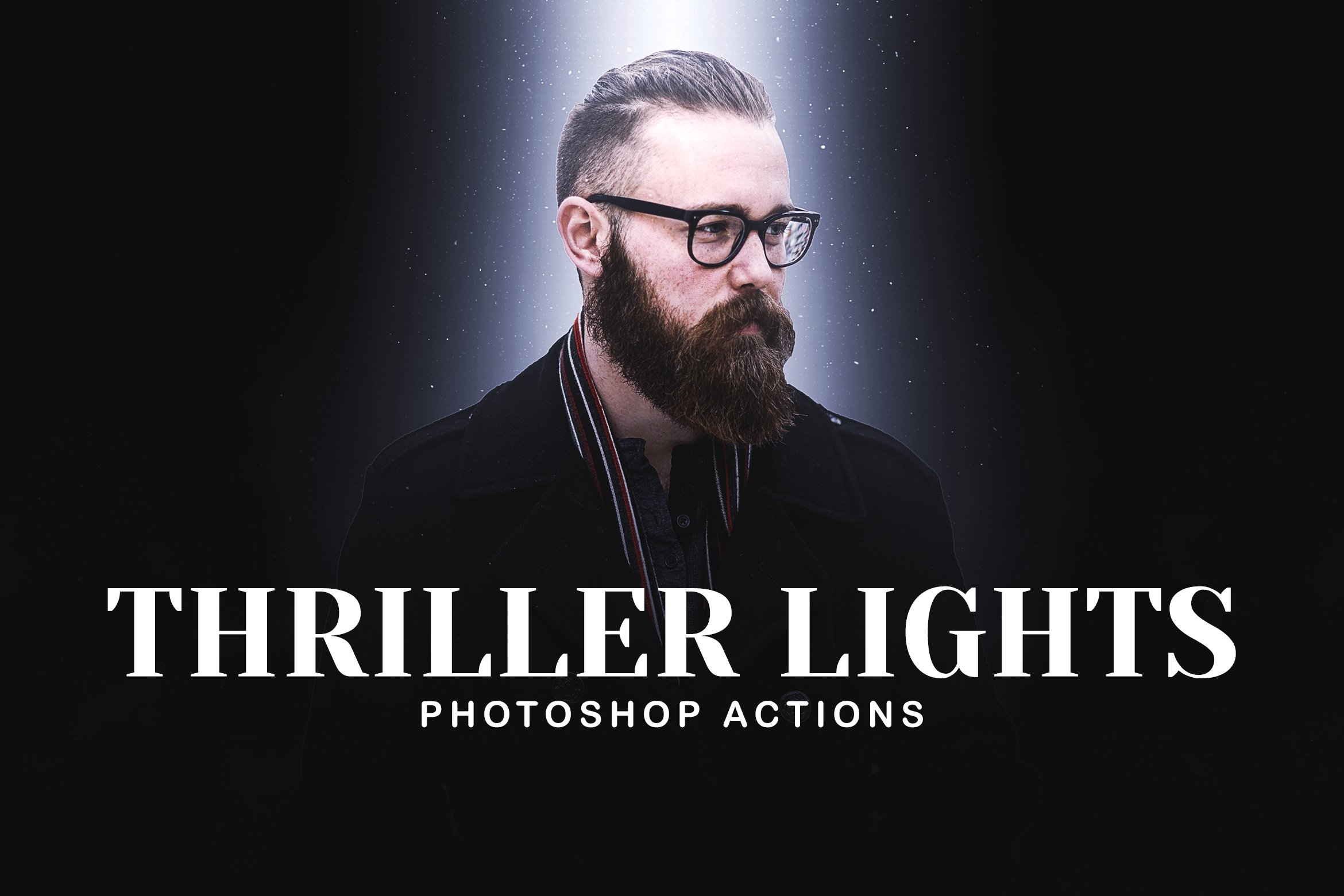 Thriller Lights Photoshop Actionspreview image.