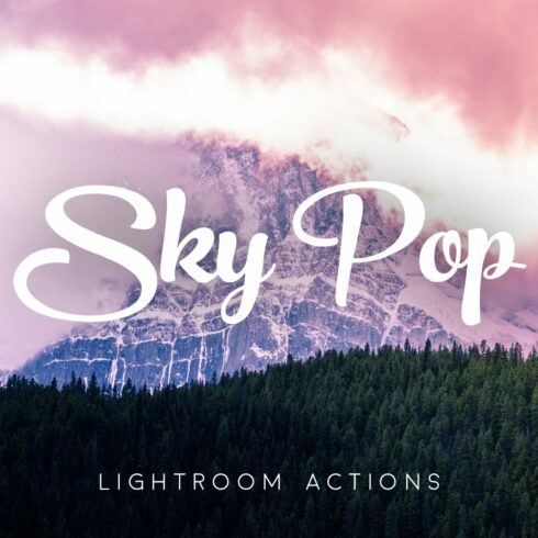 Sky Pop - Lightroom presetscover image.