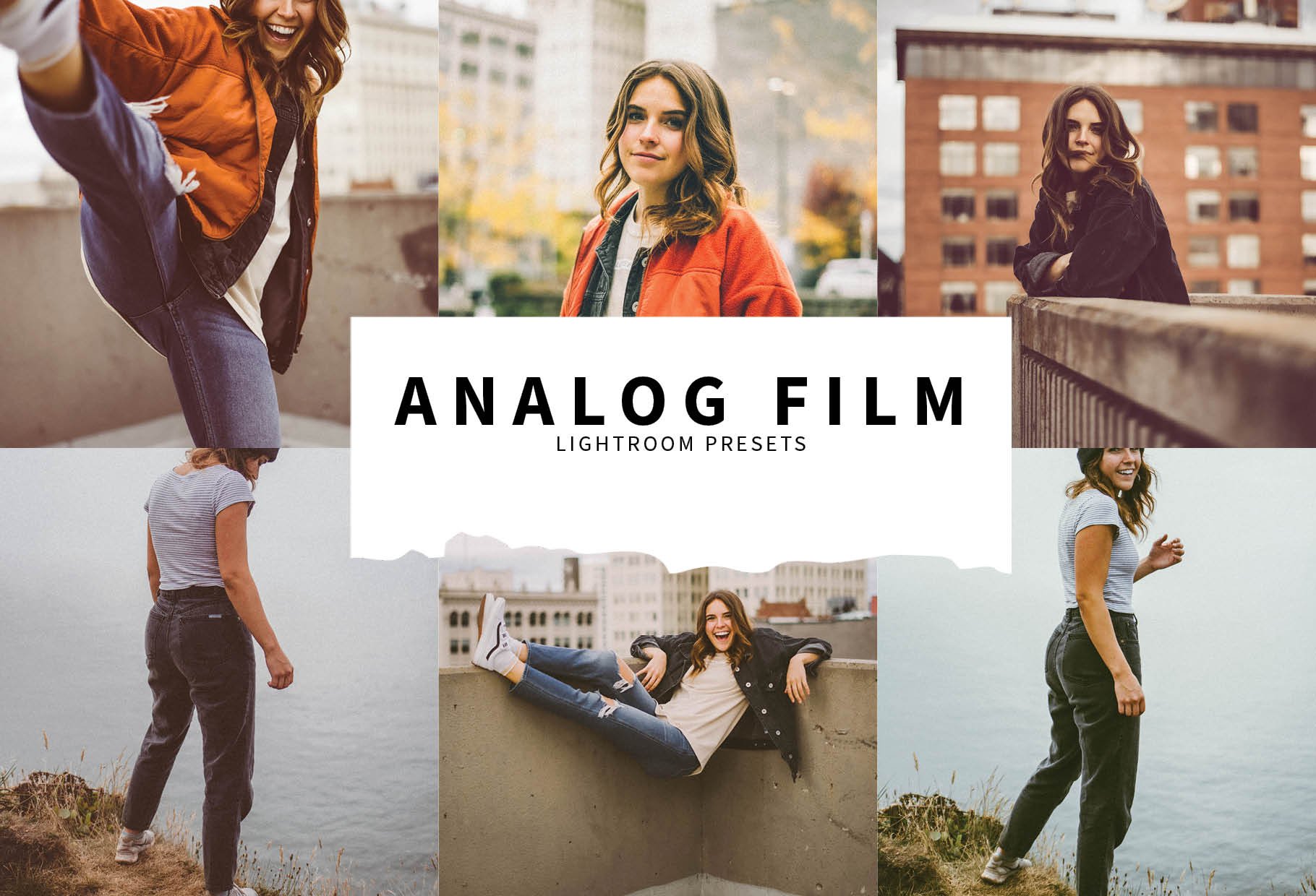 10 Analog Film Lightroom Presetscover image.