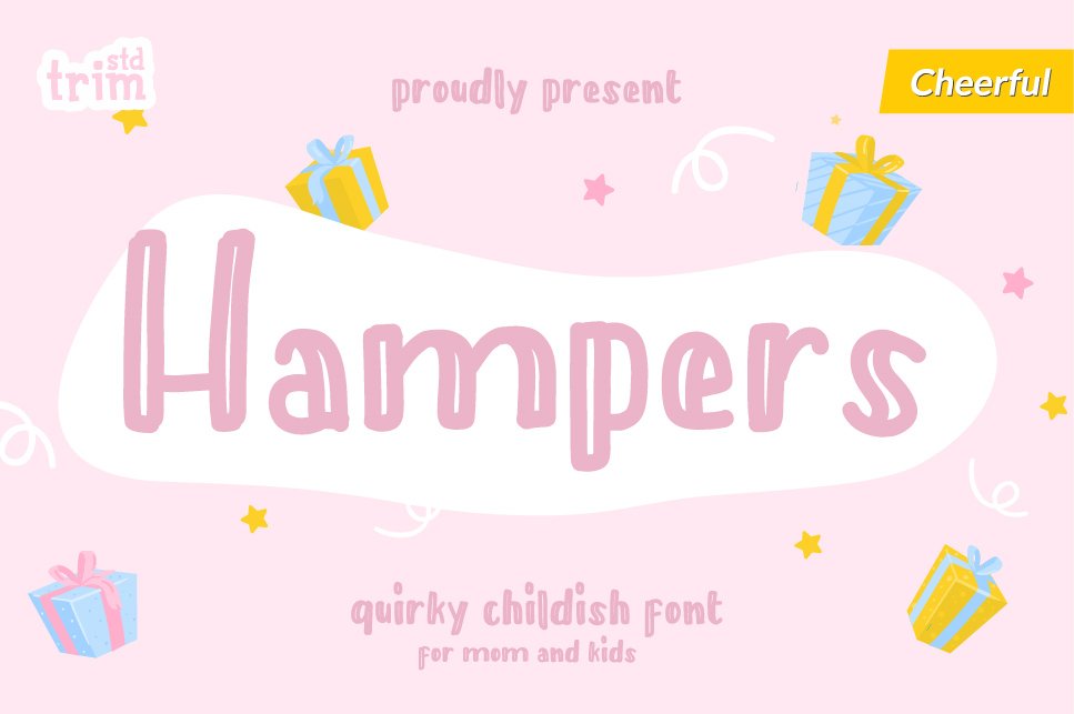 Hampers Quirky Holiday Font cover image.