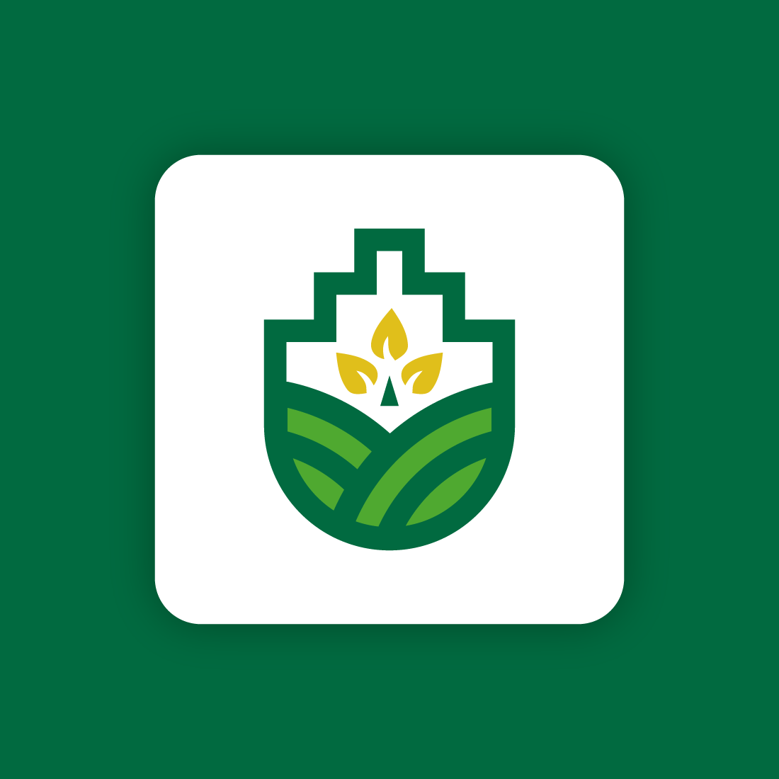 Agriculture | farmer | Wheat | Garden | Nursery - logo design template preview image.