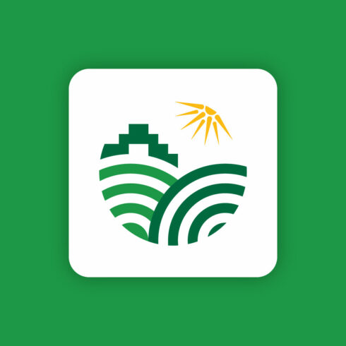 Agriculture | Wheat Farm | agro | Logo design template cover image.
