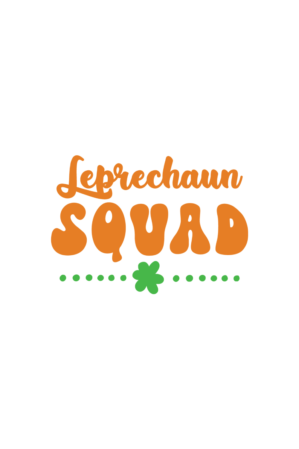 1 St Patrick\'s Day SVG Bundle, Leprechaun squad SVG pinterest preview image.