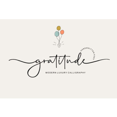 Gratitude Font cover image.