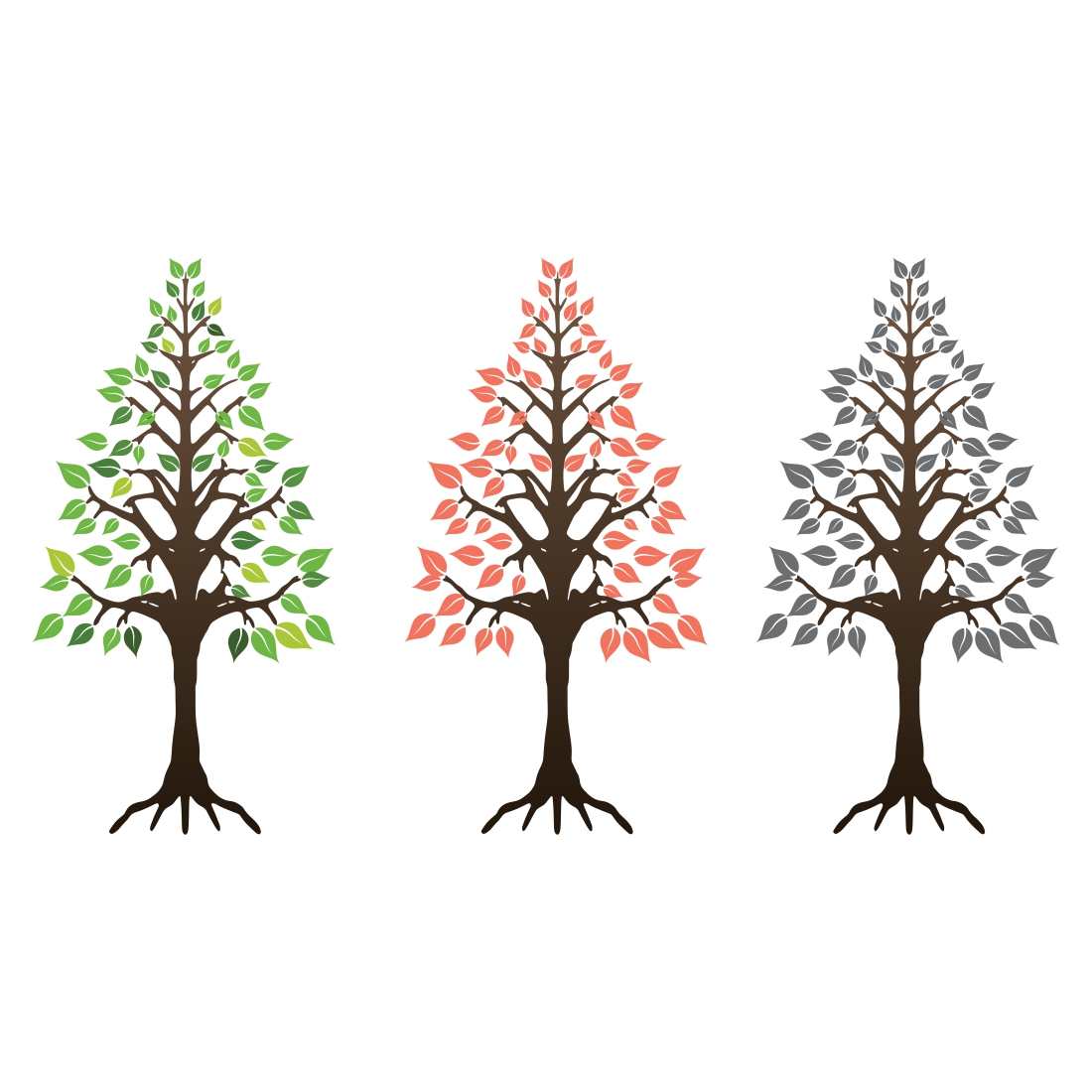 Free Tree Vector Illustration cover image.