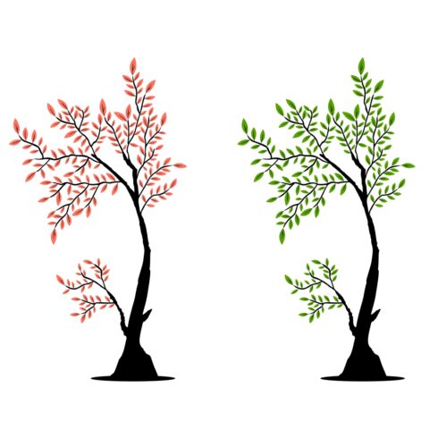 Free Tree vector illustration cover image.