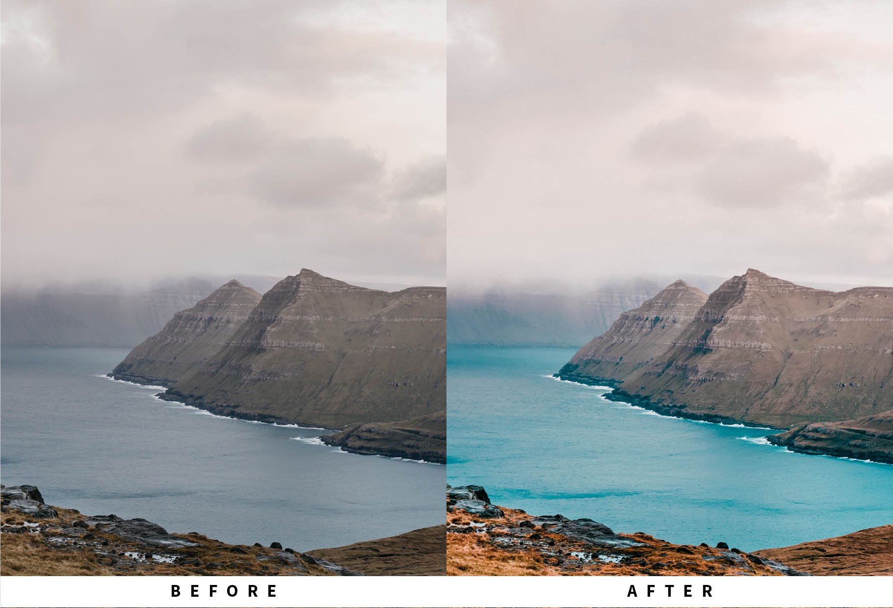 10 Landscape Lightroom Presetspreview image.