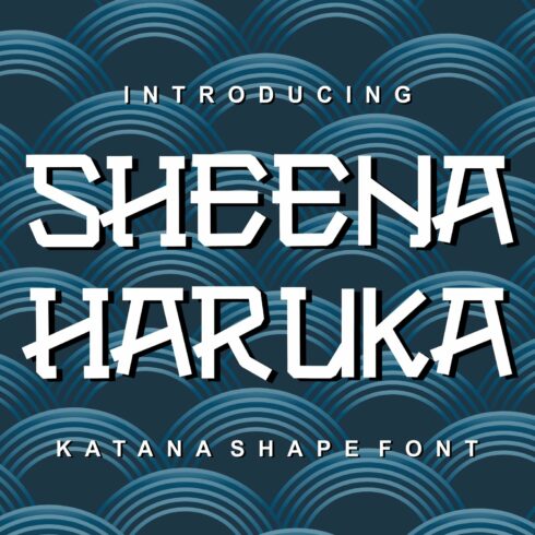 SheenaHaruka Japanese Font cover image.
