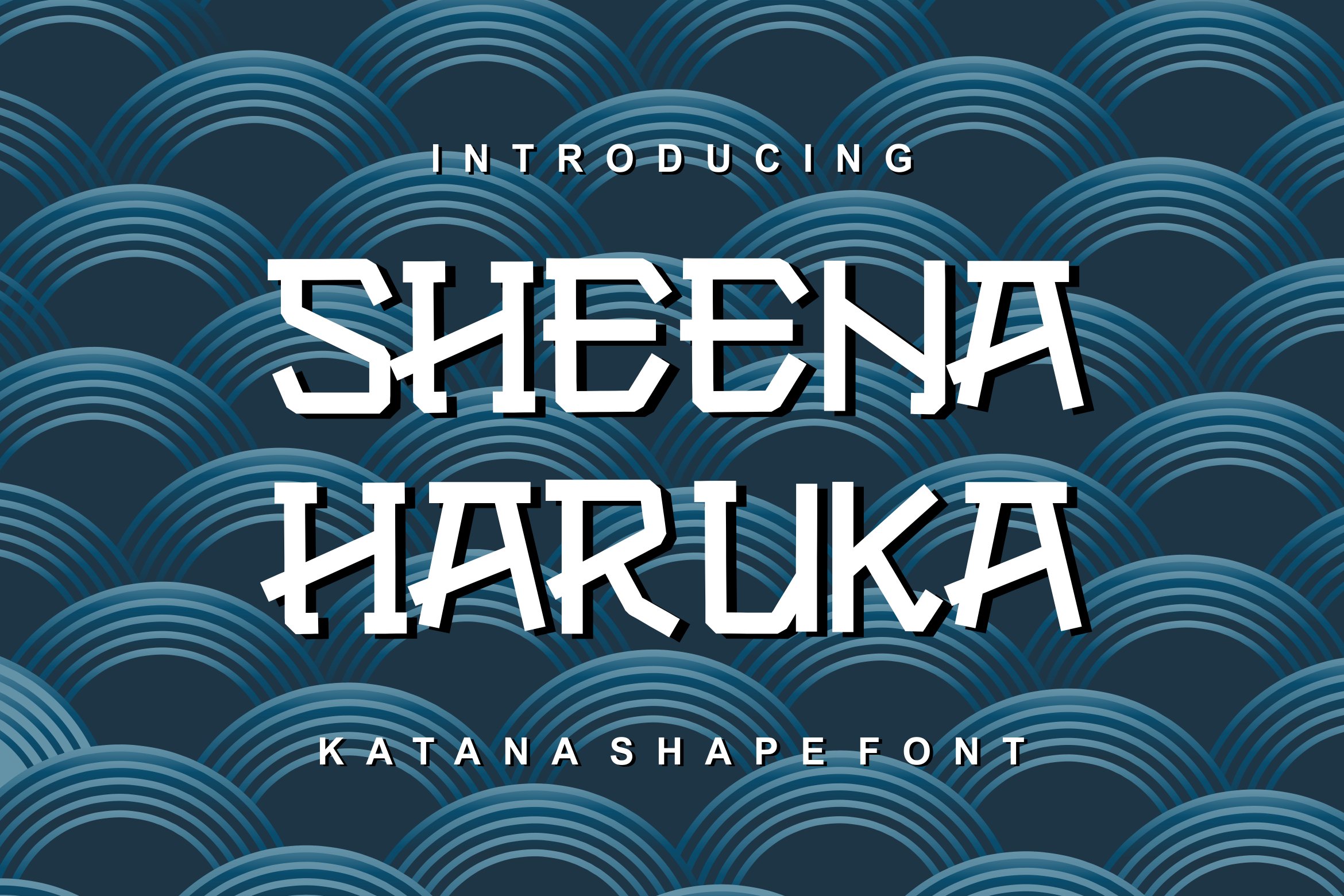 SheenaHaruka Japanese Font cover image.