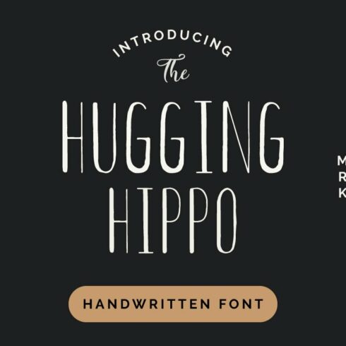 Hugging Hippo ( ALL CAPS ) cover image.