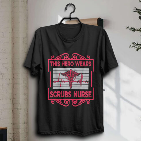 this hero wears scrubs nurse cover image.