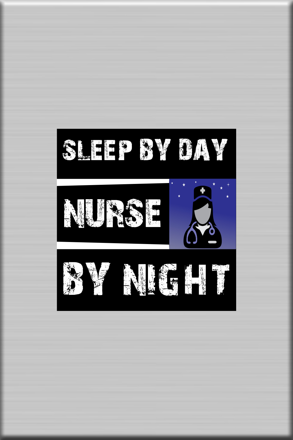Sleep By Day Nurse By Night pinterest preview image.