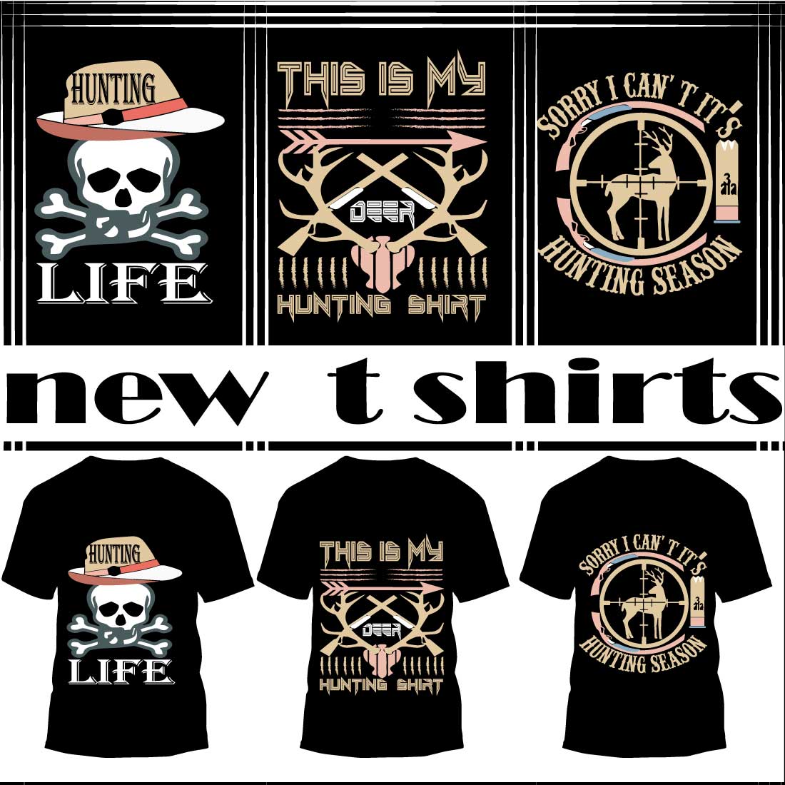 hunting t shirts preview image.