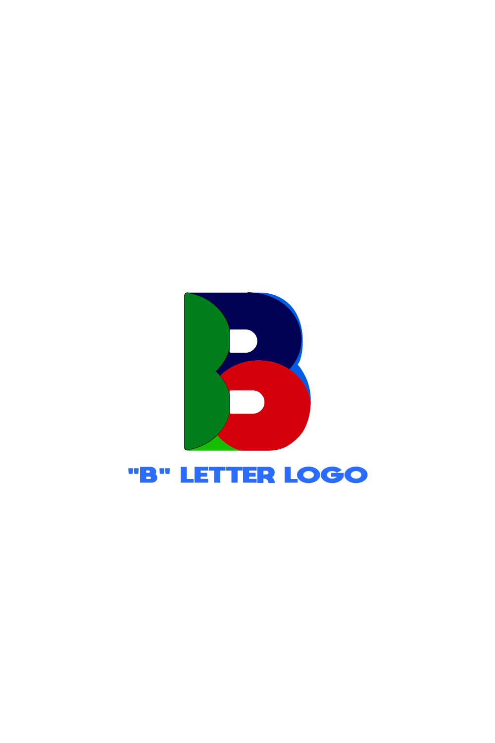 B LOGO pinterest preview image.