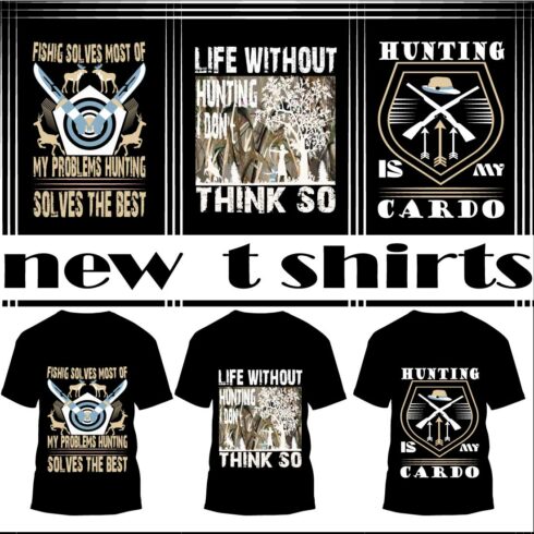 hunting t shirts cover image.