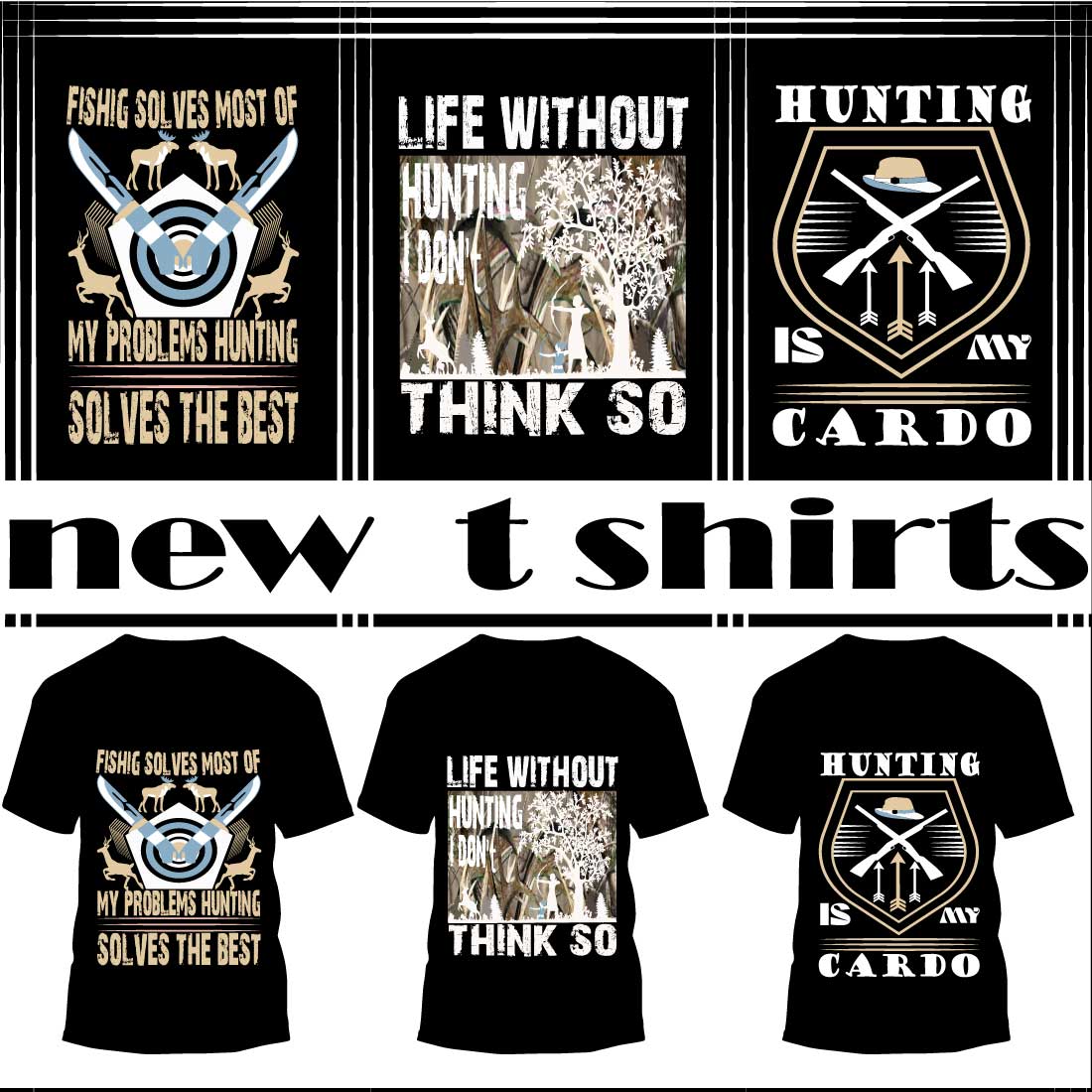 hunting t shirts preview image.