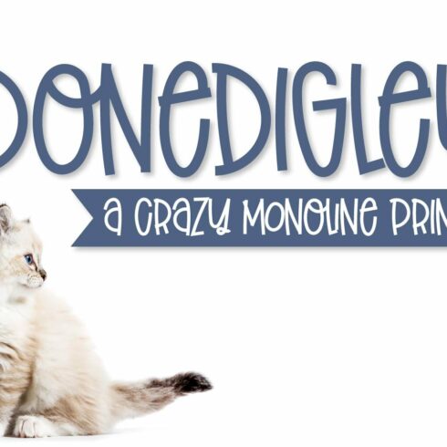 Donedigley - Monoline Print cover image.