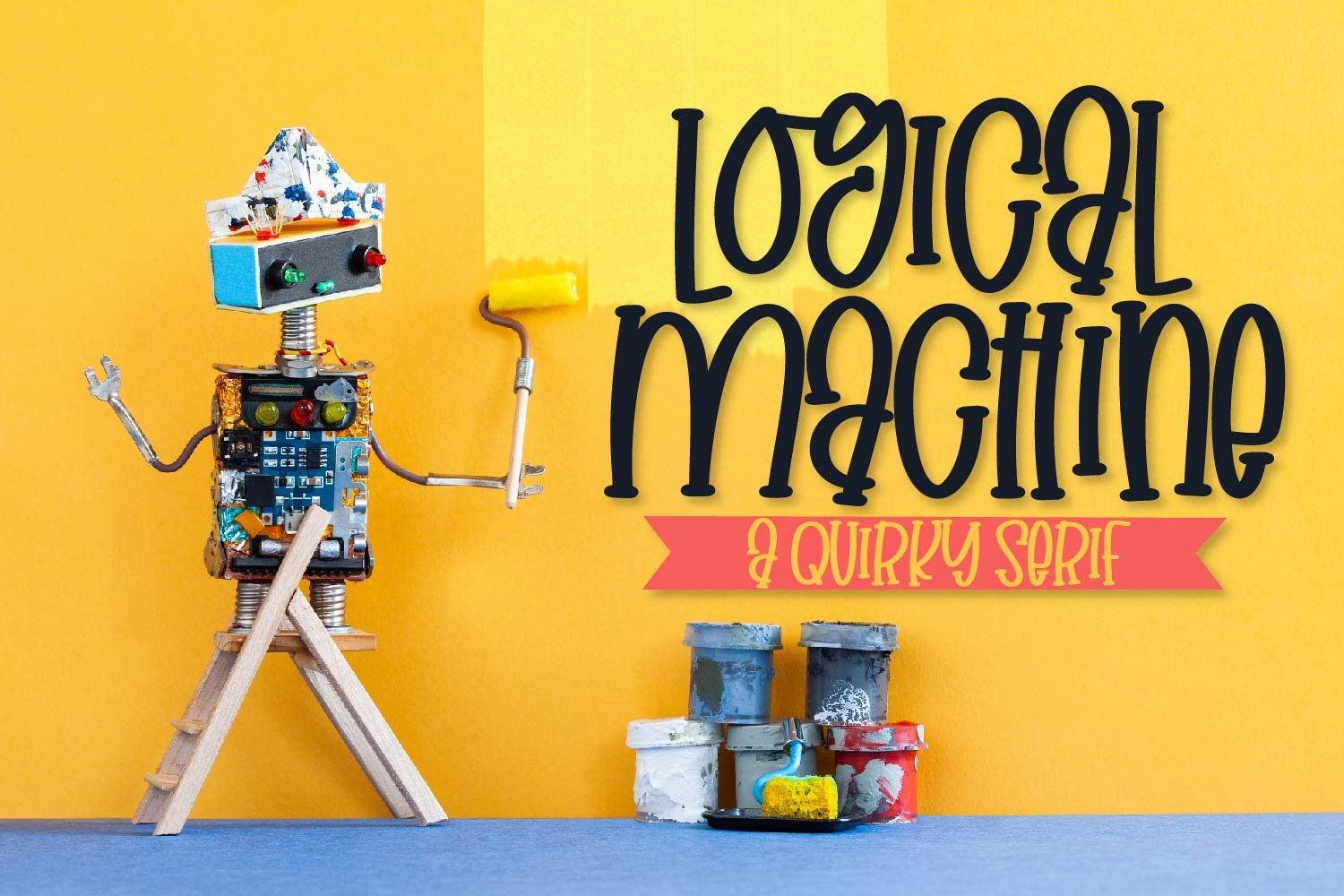 Logical Machine - A Quirky Serif cover image.