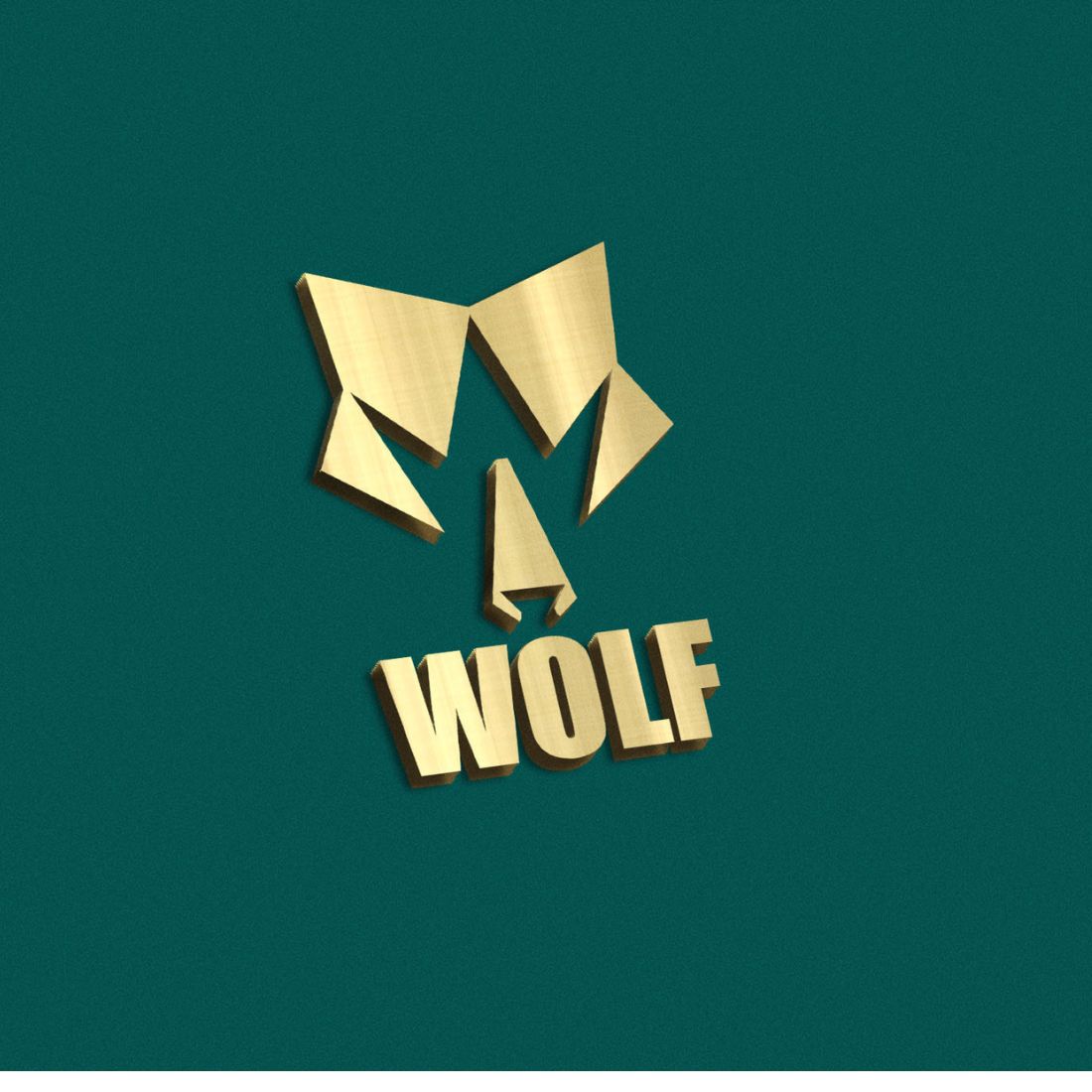 Wolf Logo fashion Design icon cover image.