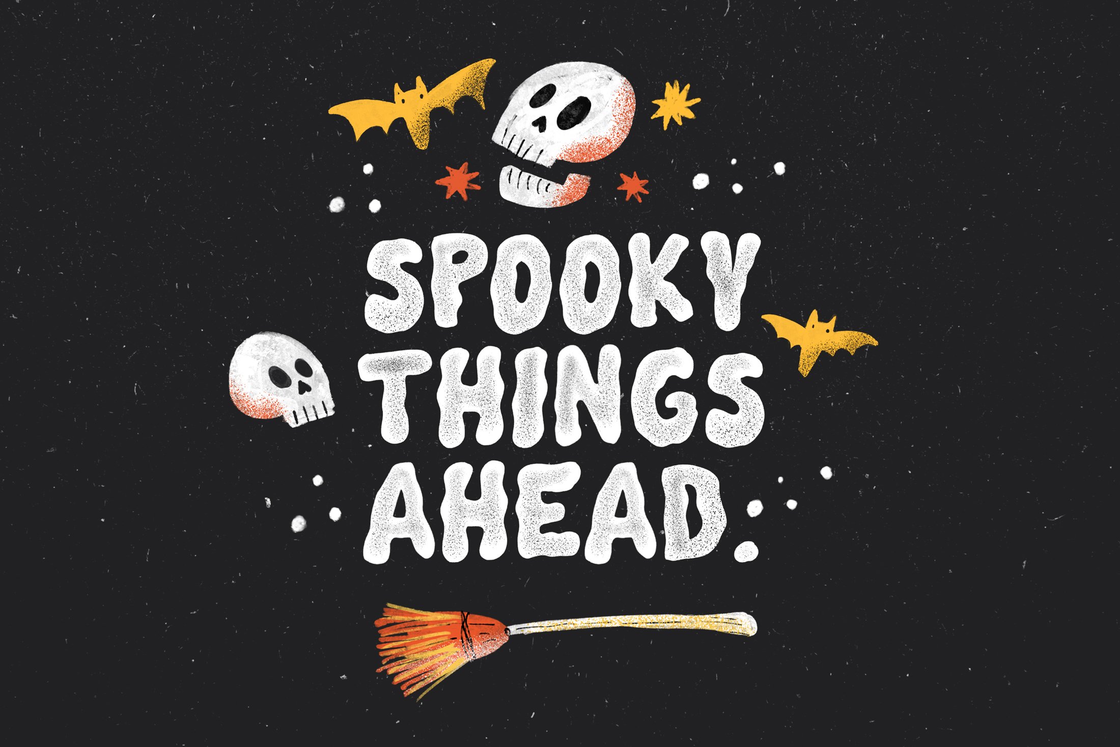 Spooky Society SVG Font preview image.