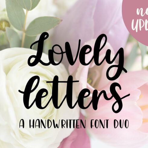 Lovely Letters Handwritten Script cover image.