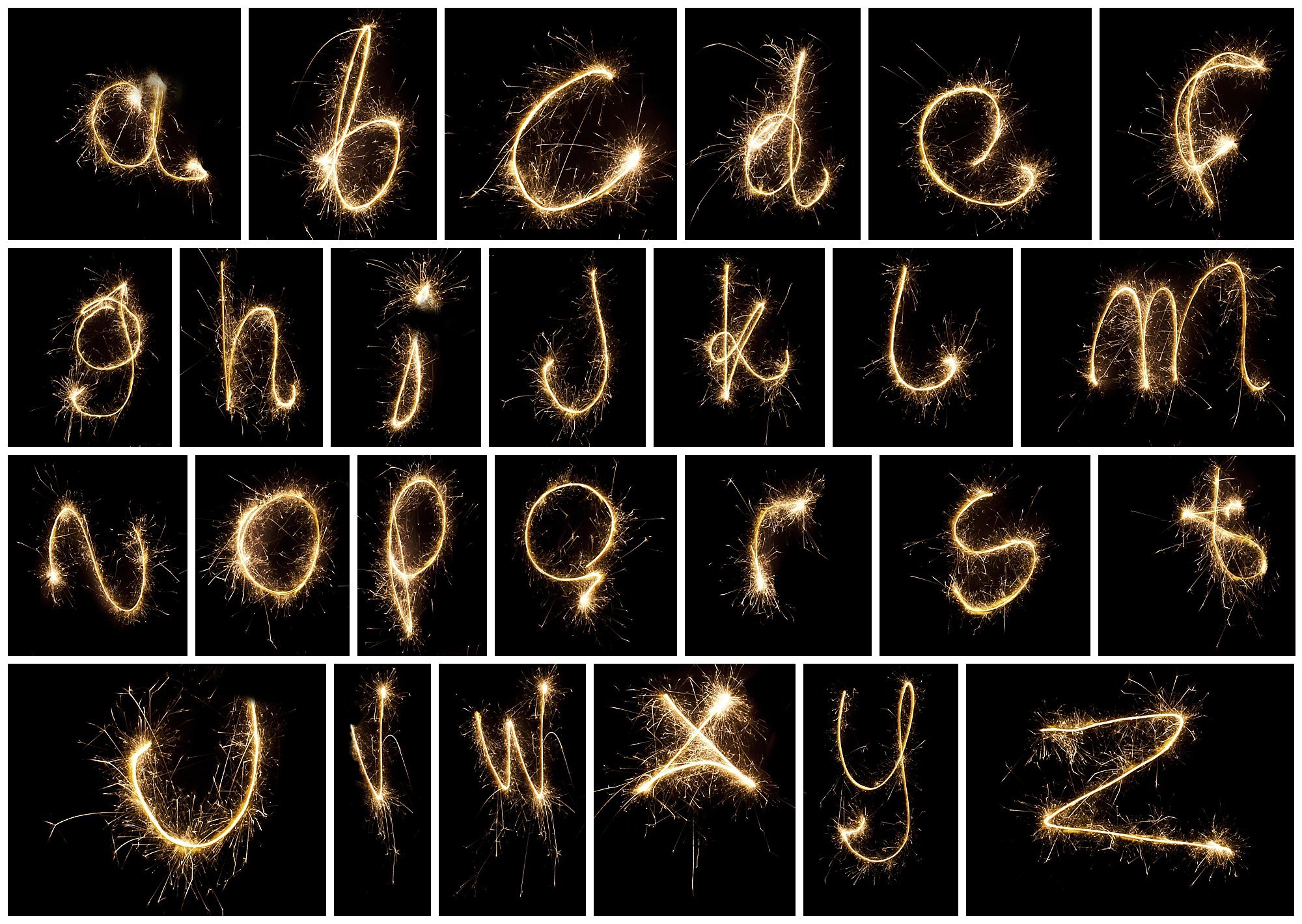 uplift sparkler overlays lowercase alphabet 860
