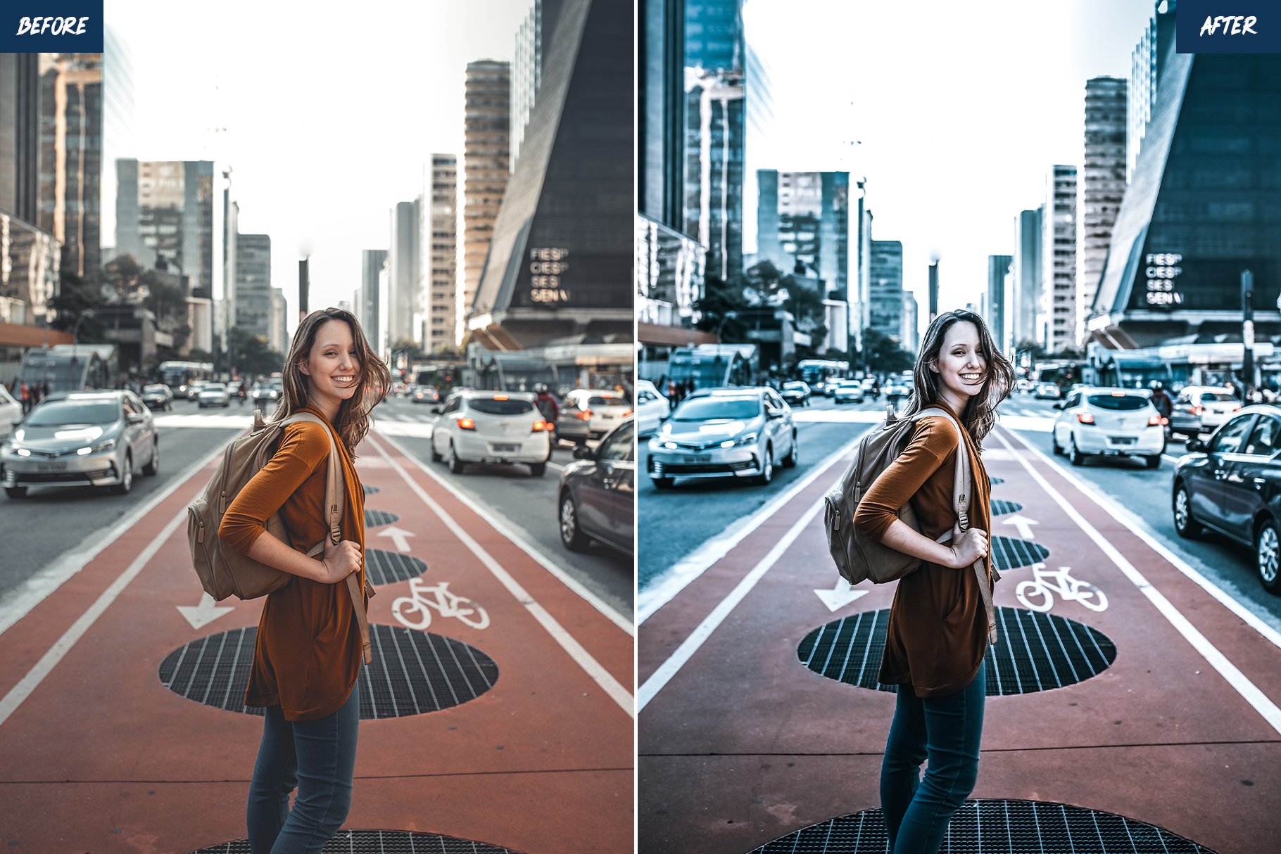 urban cinematic portrait lightroom presets for mobile and desktop before and after 09 254