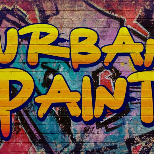 Urban Paint - Display Font cover image.