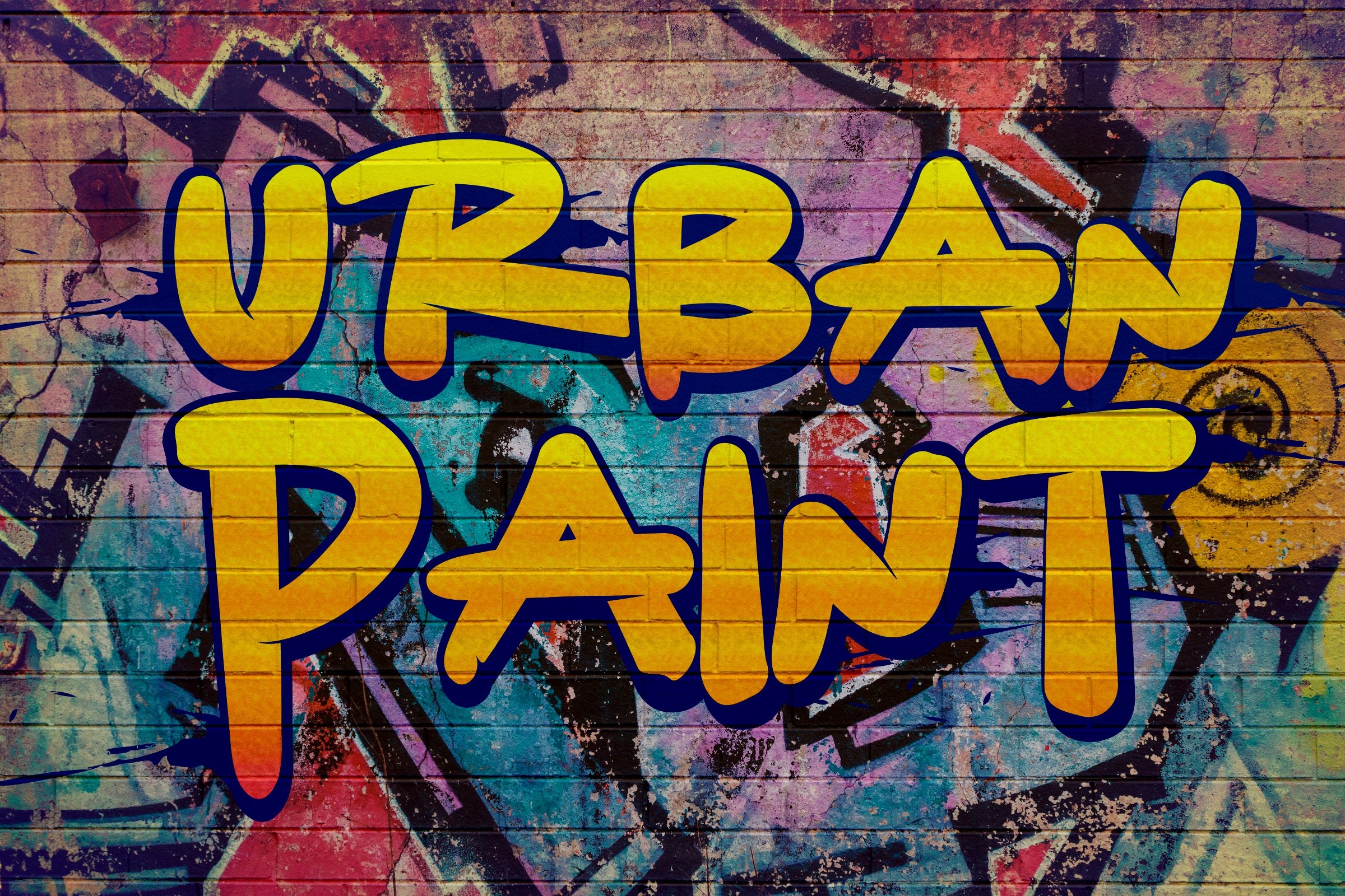 Urban Paint - Display Font cover image.