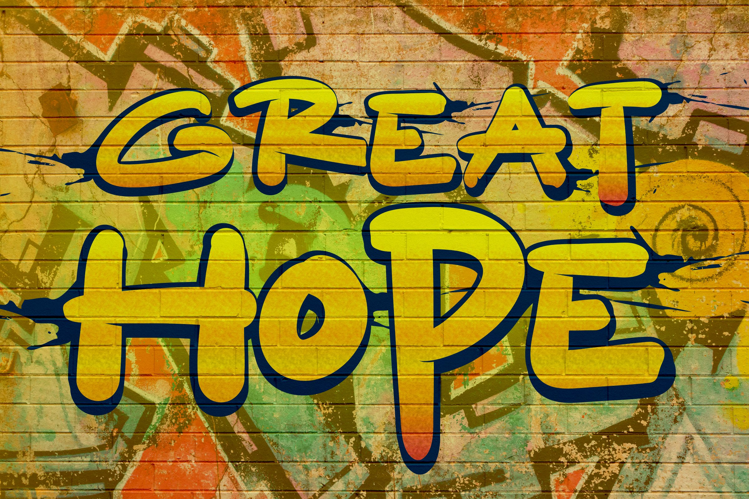 Urban Paint - Display Font preview image.