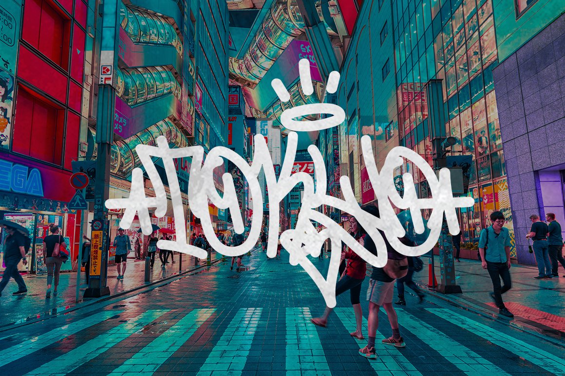 Graffiti Inspired Fonts | Urban Tags cover image.
