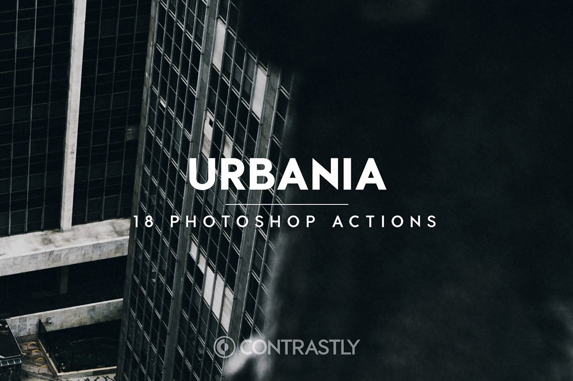 Urbania Photoshop Actionscover image.