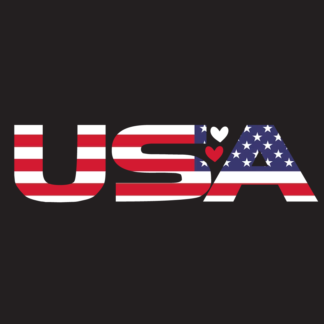 Usa design preview image.