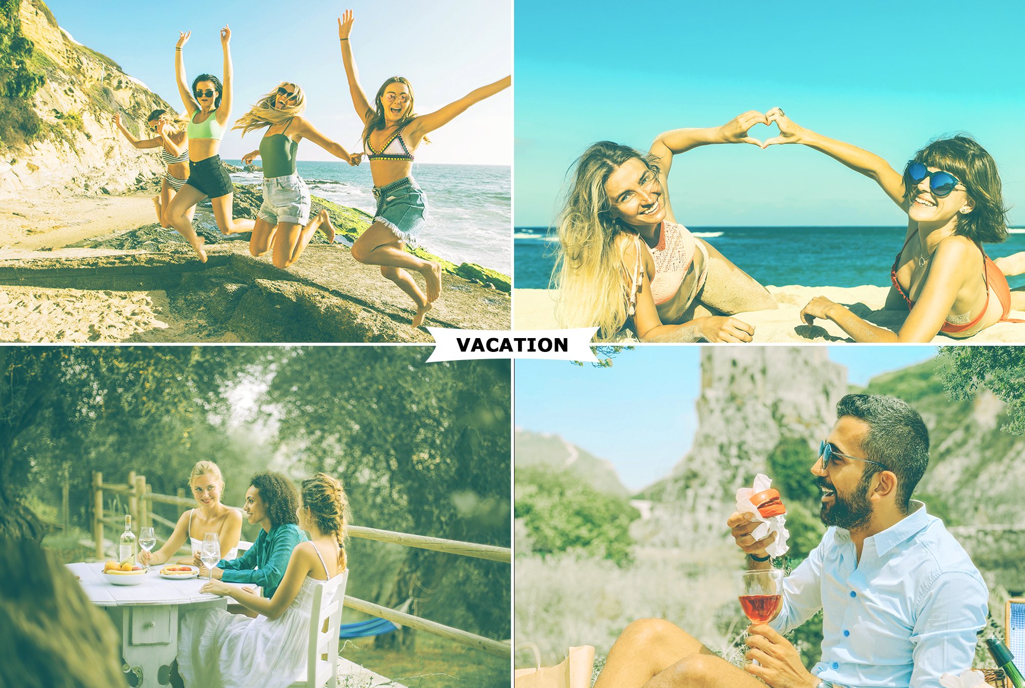 Vacation Photoshop Actioncover image.
