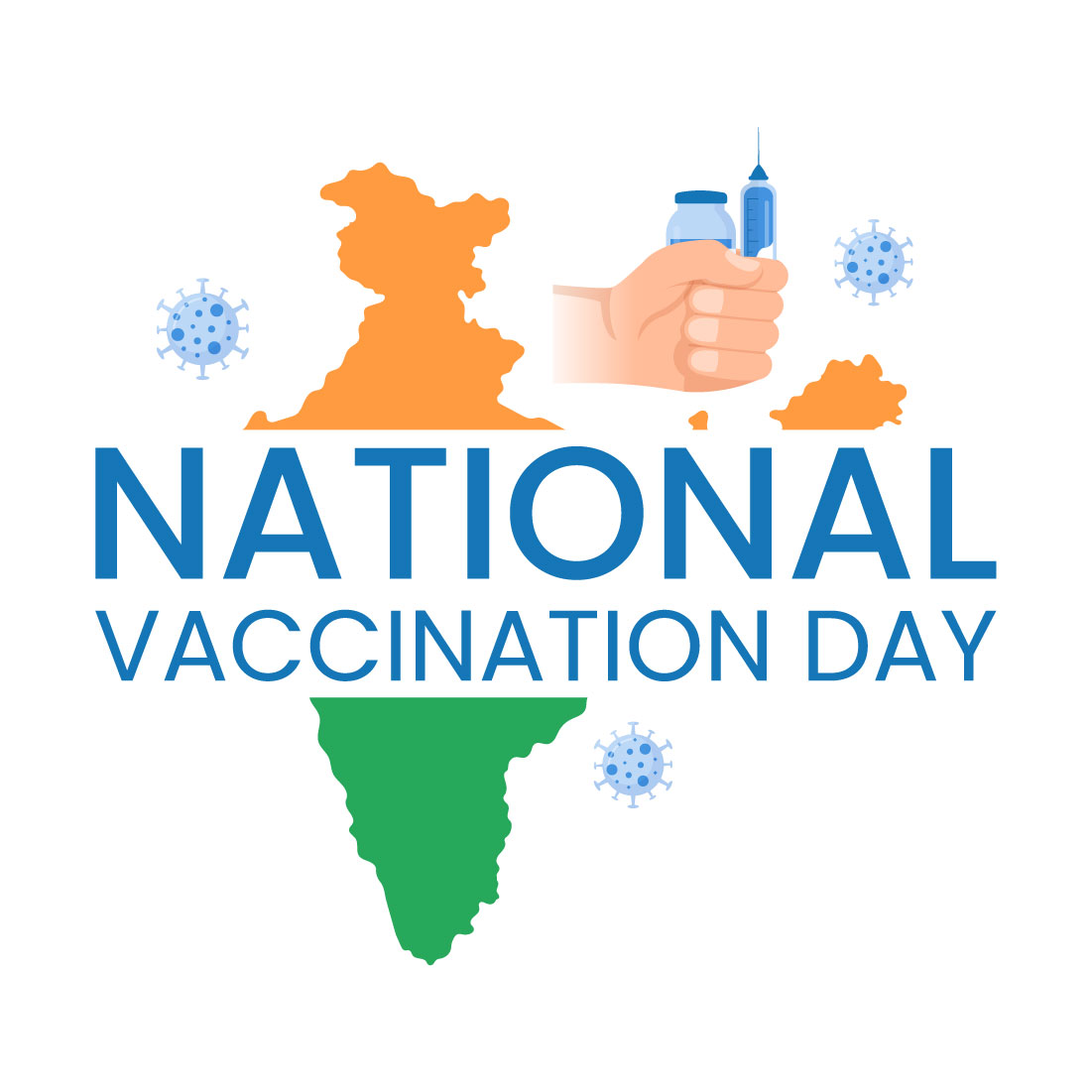 12 National Vaccination Day Illustration preview image.