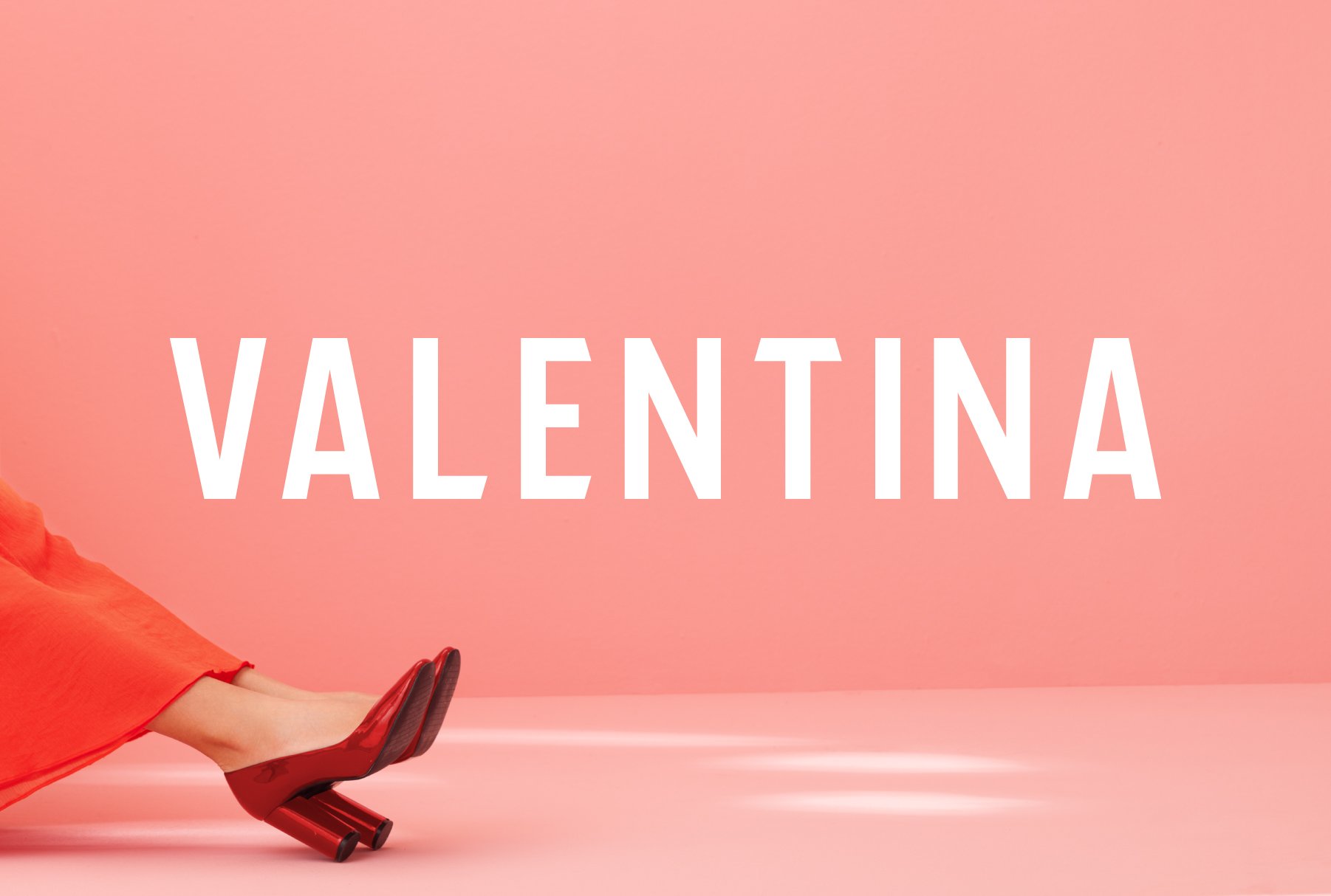 VALENTINA - Androgynous Display Font cover image.